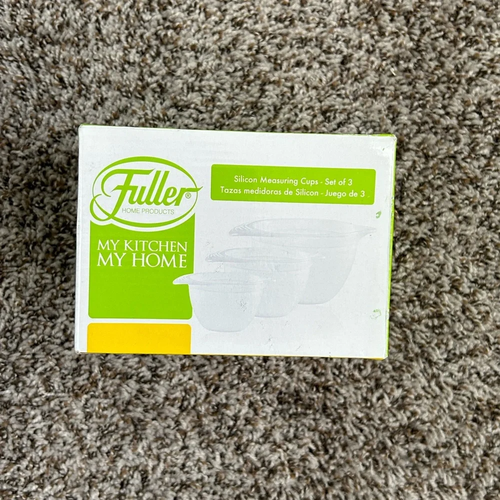 Fuller Home Products Silicone Measuring Cups Set New